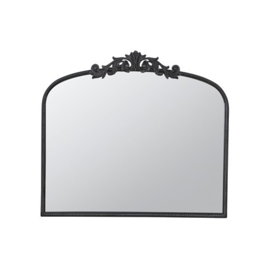 Black Mantle Mirror 102cm image 0